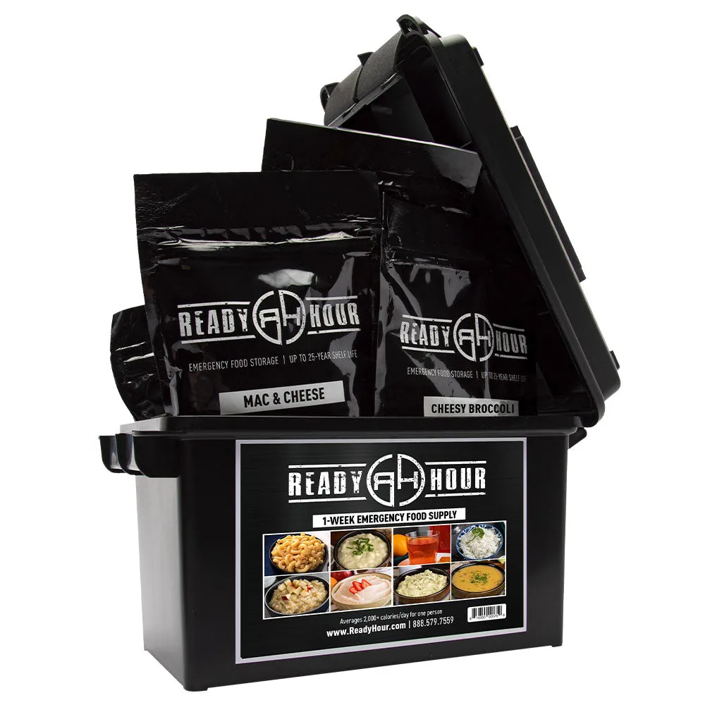 1-Week Food Supply Ammo Can (2,000  calories/day) -  Get Prepped Special