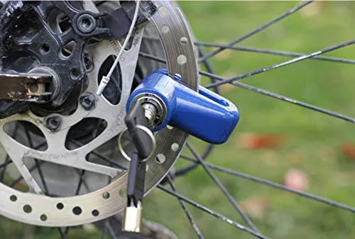 1514 Wheel Padlock Disc Lock Security for Motorcycles Scooters Bikes