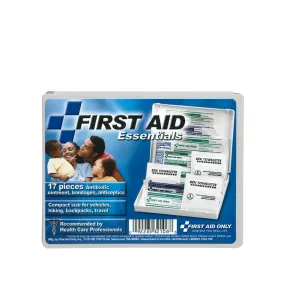 16 Piece Travel First Aid Kit, Plastic Case - W-FAO-106