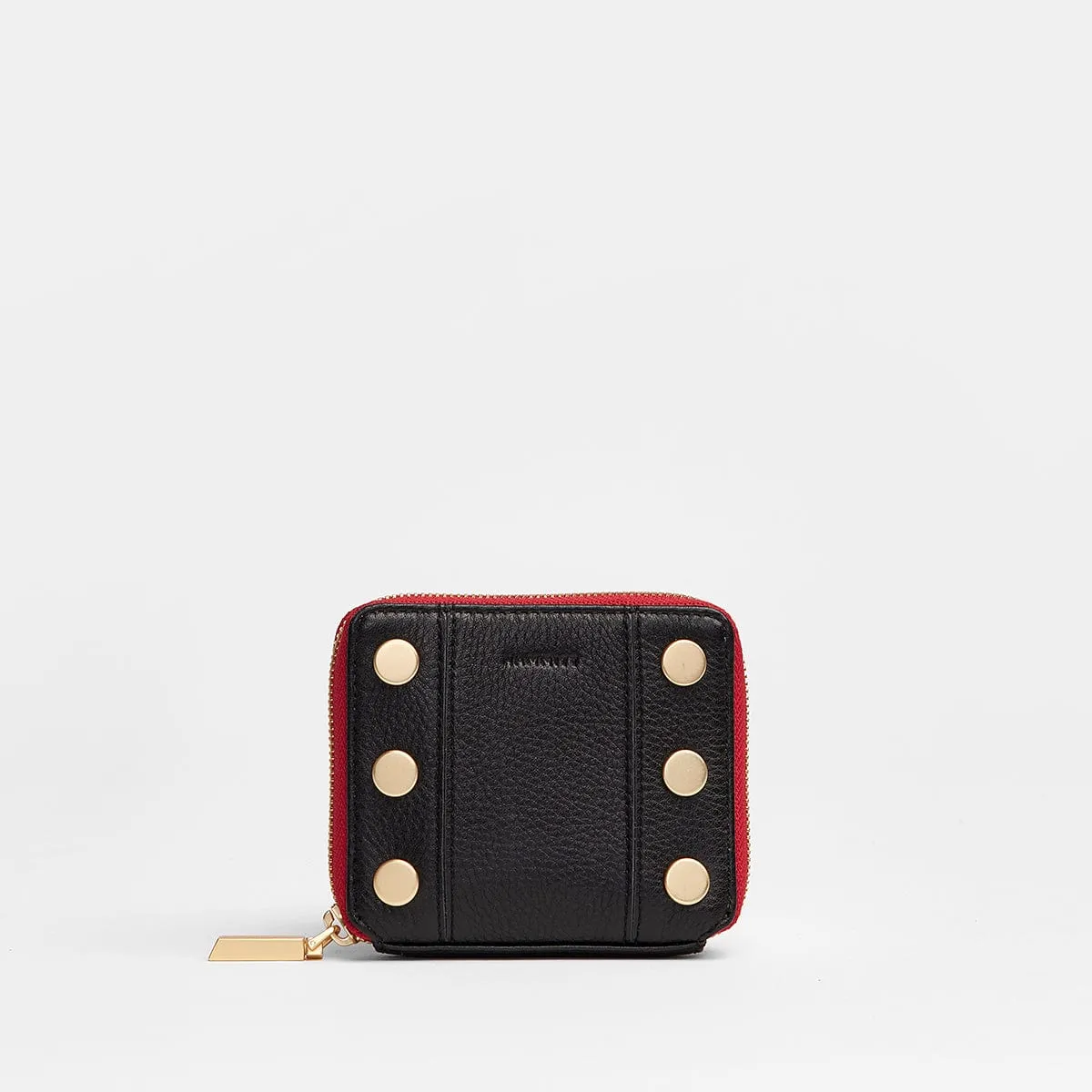 5 NORTH - Black/Brushed Gold Red Zip