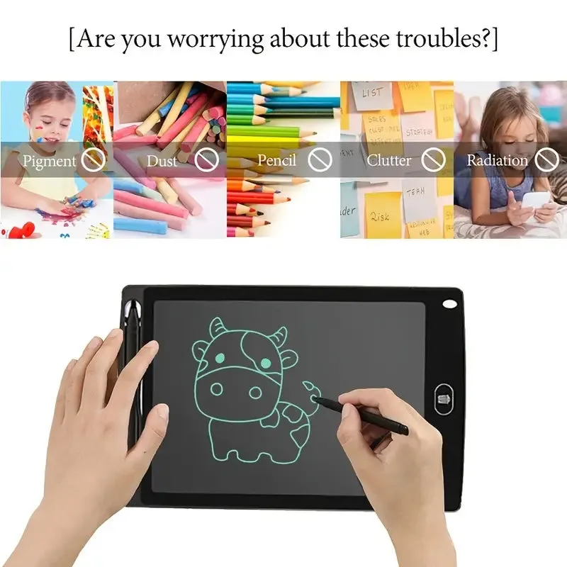 8.5in/21.6cm LCD Children's Writing Pad