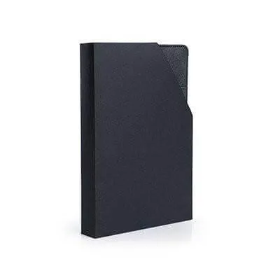 A5 Notebook with Mobile Phone Pouch and Pen Holder