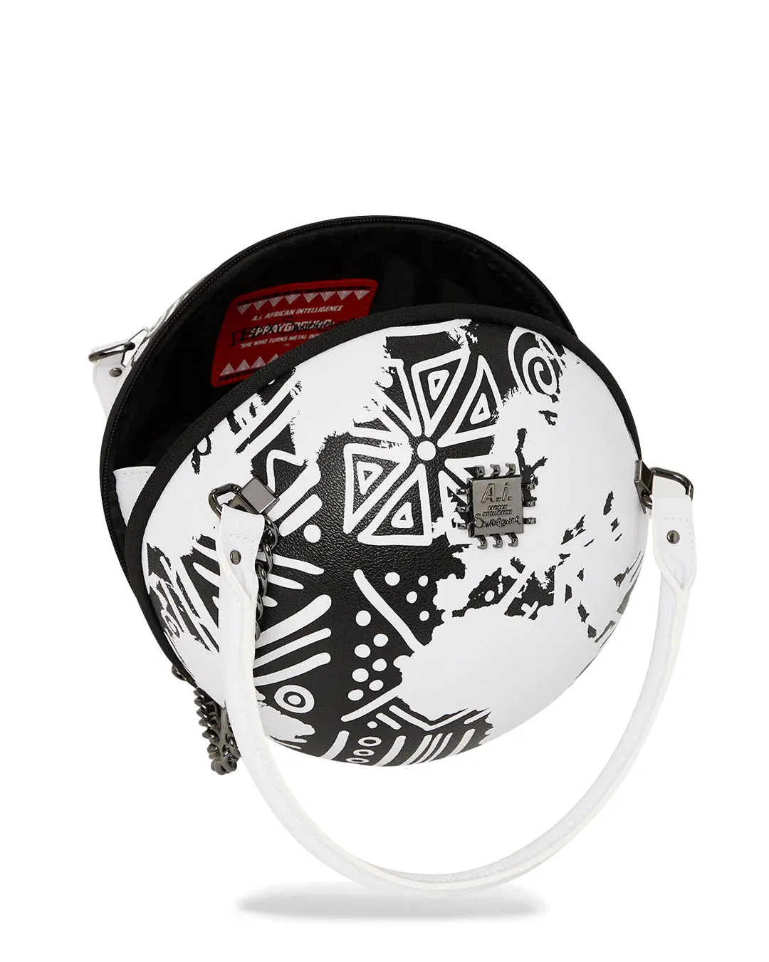 Ai Tribal Courture Globe Handbag