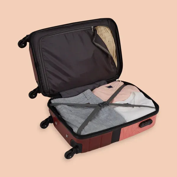 Andaman Crest Raahi Trolley Bag Combo (Cabin & Medium)