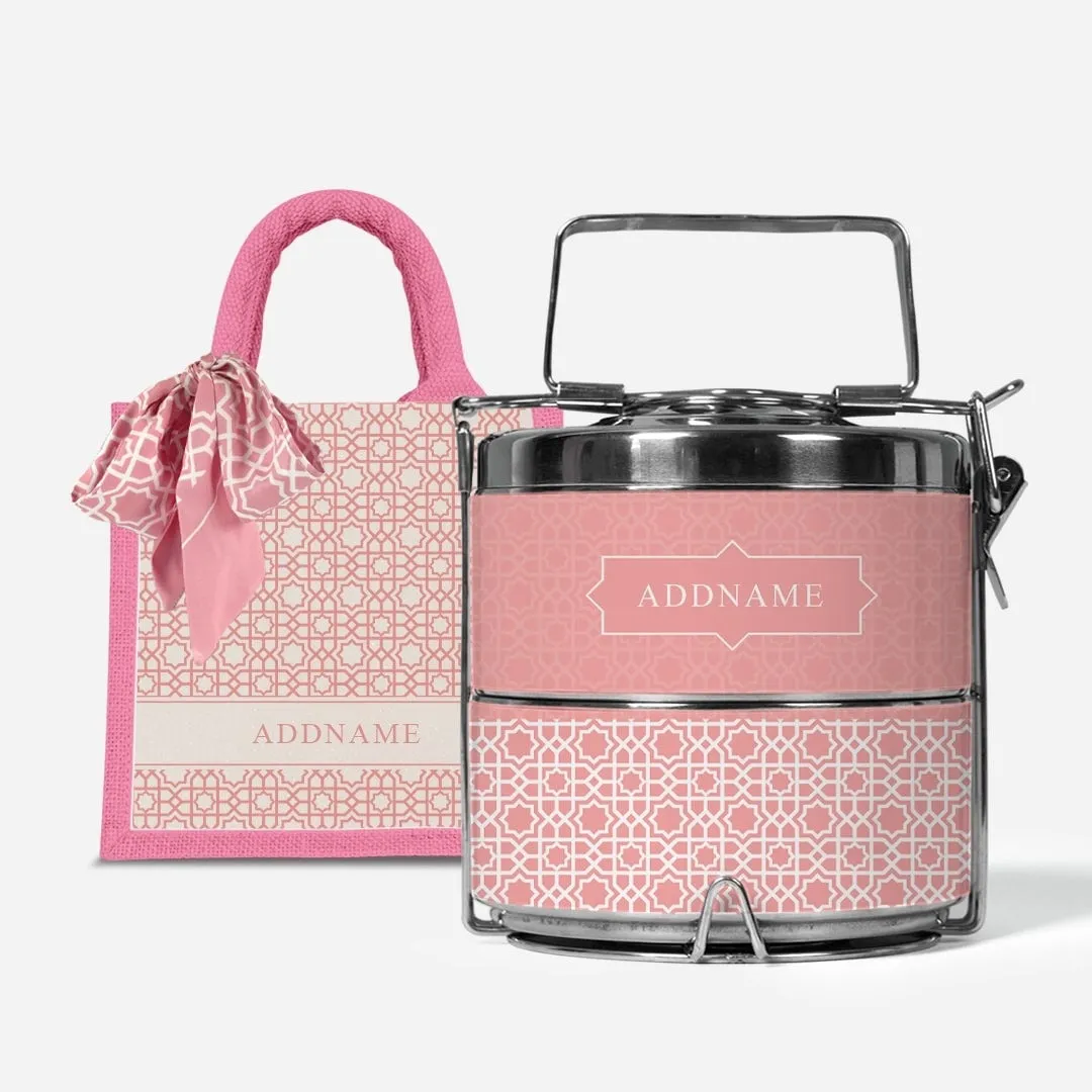 Annas - Lunch Tote Bag with Two-Tier Tiffin Carrier