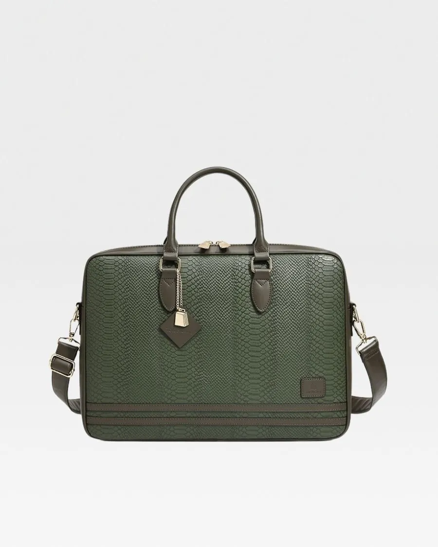 Apollo 1 Laptop Bag in Olive