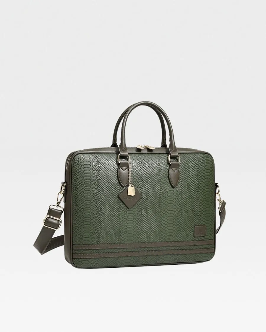 Apollo 1 Laptop Bag in Olive