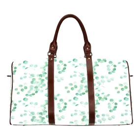 Australian Eucalyptus Leaves Waterproof Travel Bag/Small (Model 1639)