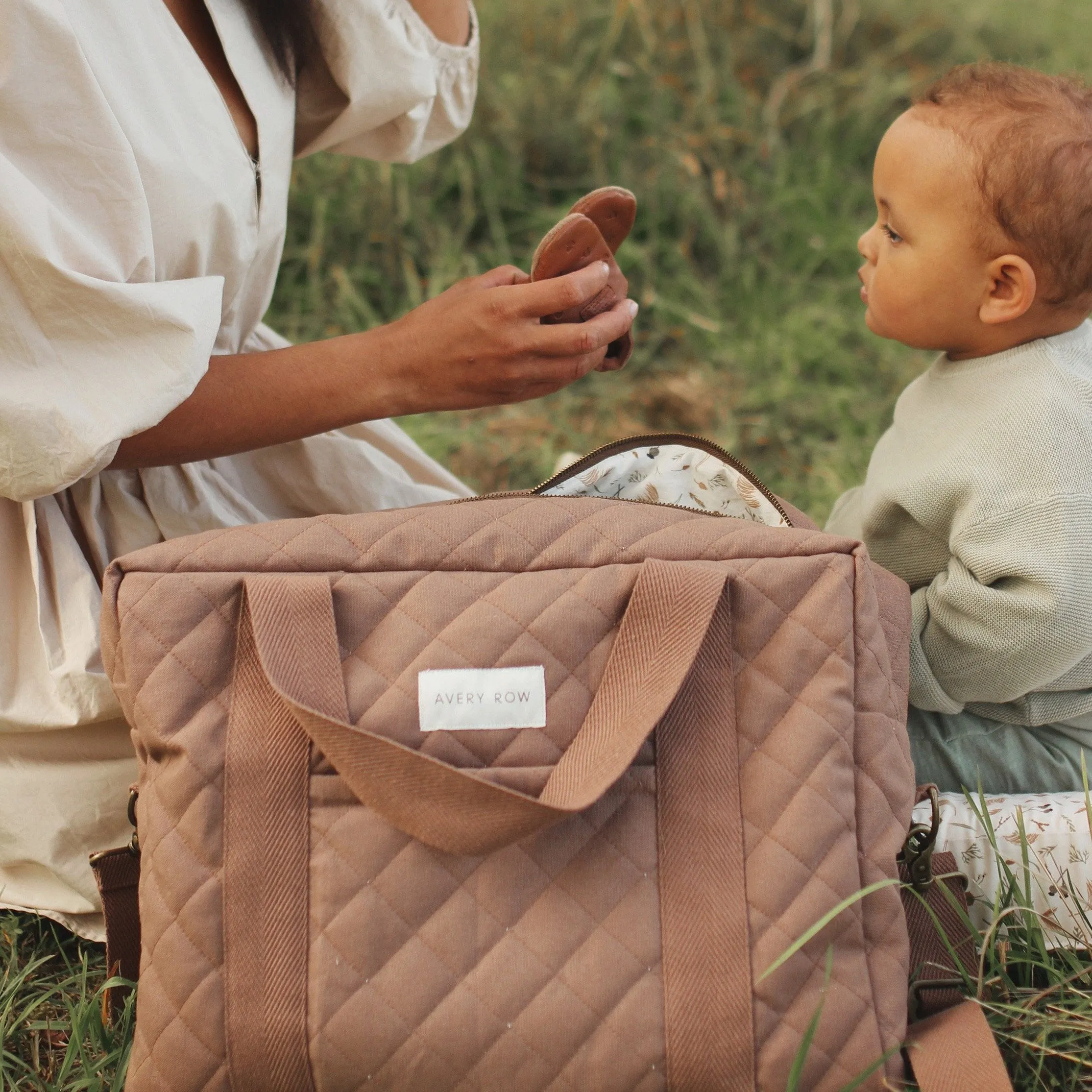 Avery Row Baby Changing Bag - Nutmeg