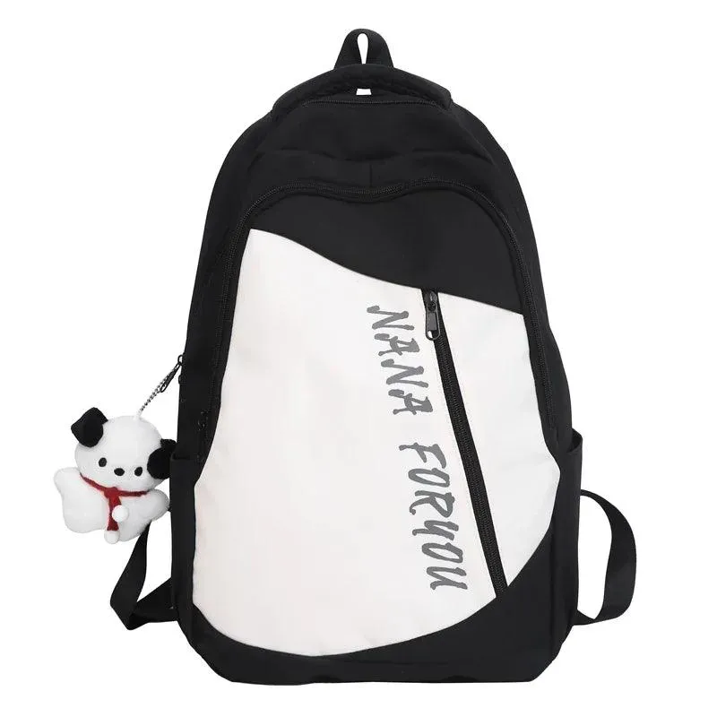 B3134 Cool Backpack - Large Capacity Cute Schoolbag