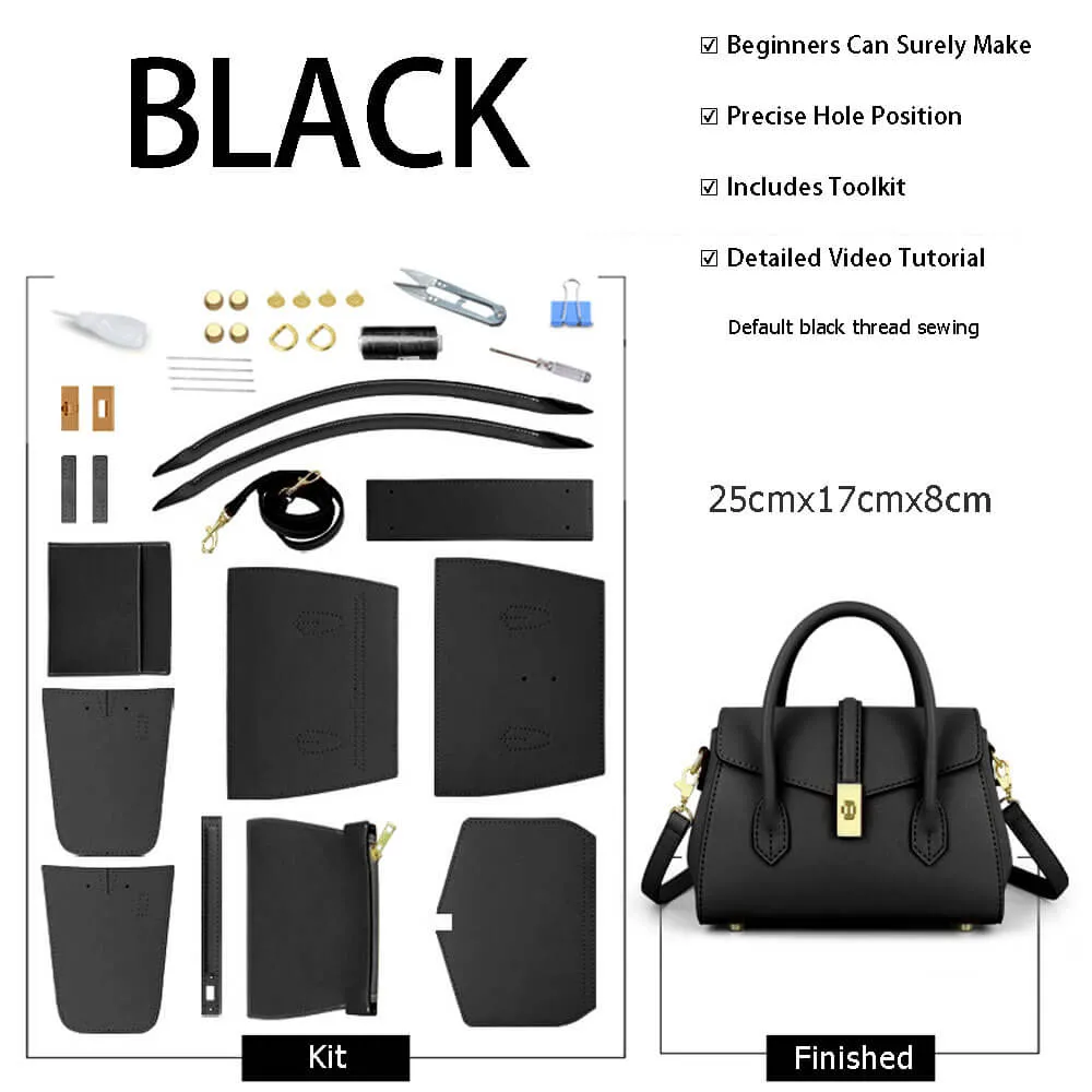 BABYLON™ Leather Trapezoidal Tote Bag DIY Craft Kit