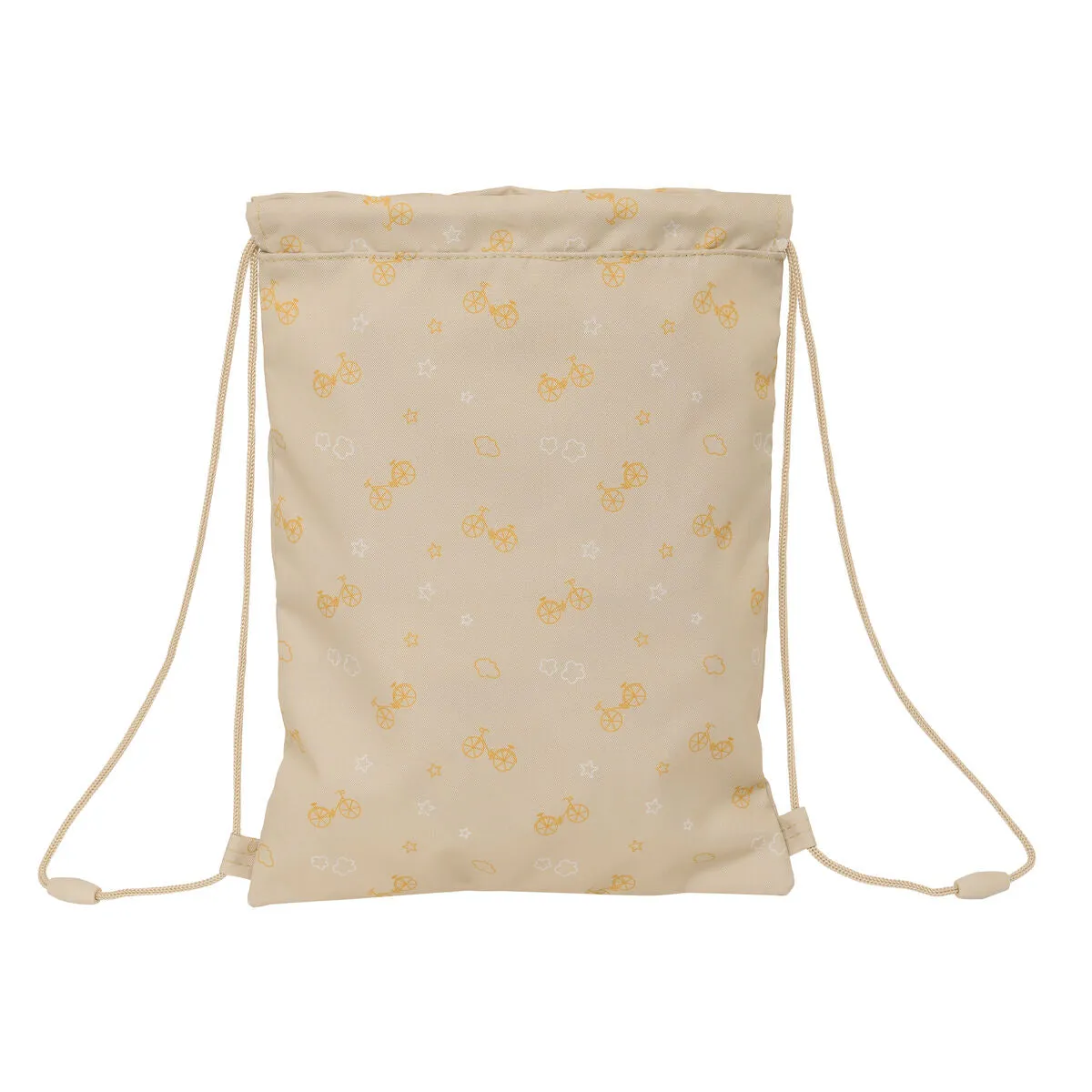 Backpack with Strings Safta Osito Beige 26 x 34 x 1 cm