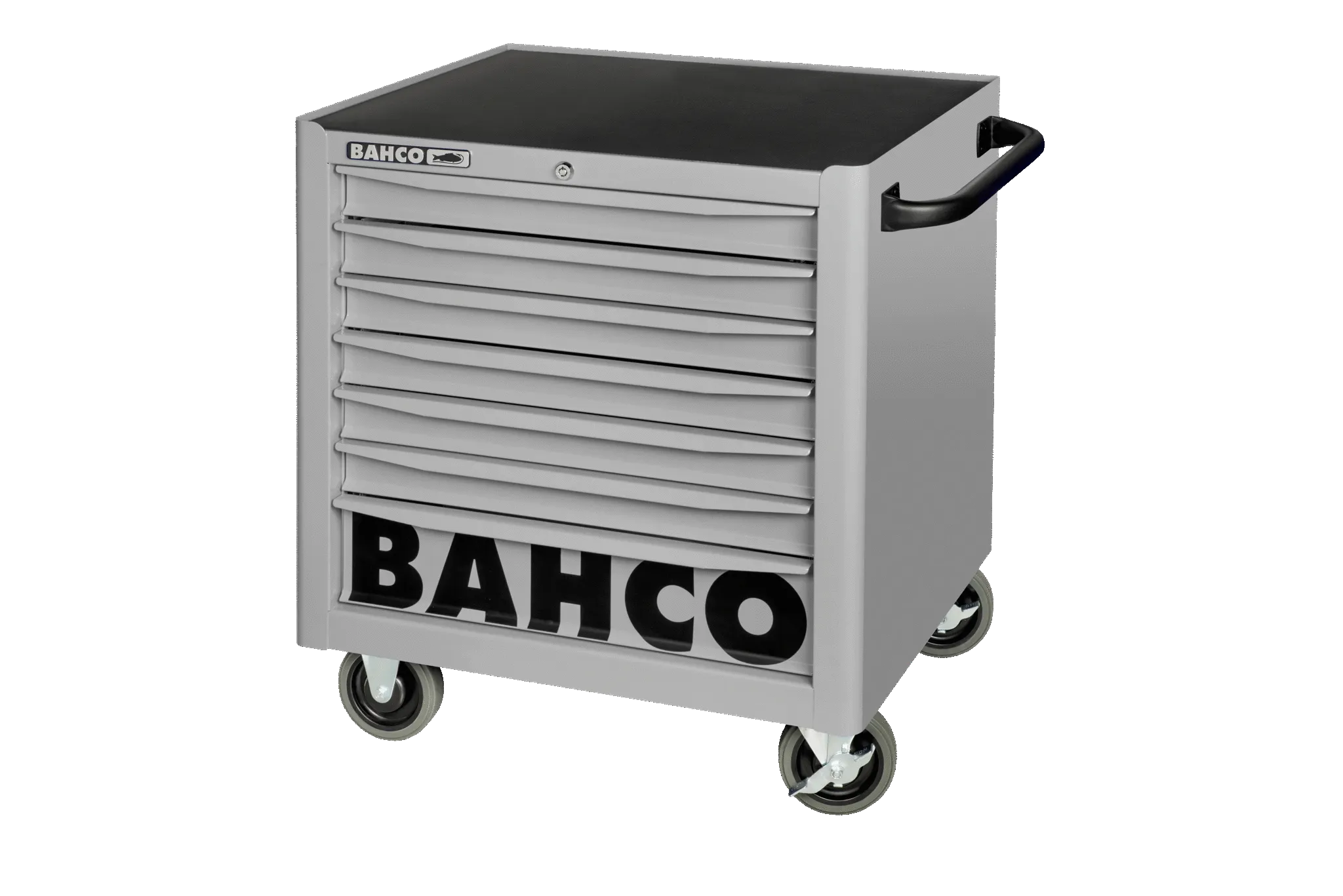 Bahco 1470K7LHGREY 26″ Low Height 7 Drawer Grey Roller Cabinet