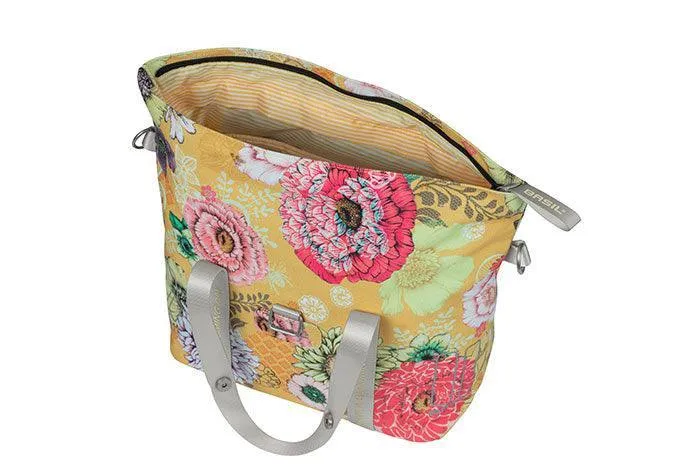 Basil Bloom Field 15-20L Bicycle Shopper Bag - Yellow