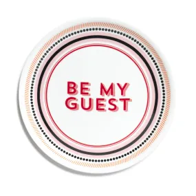 BE MY GUEST PIZZA PLATE