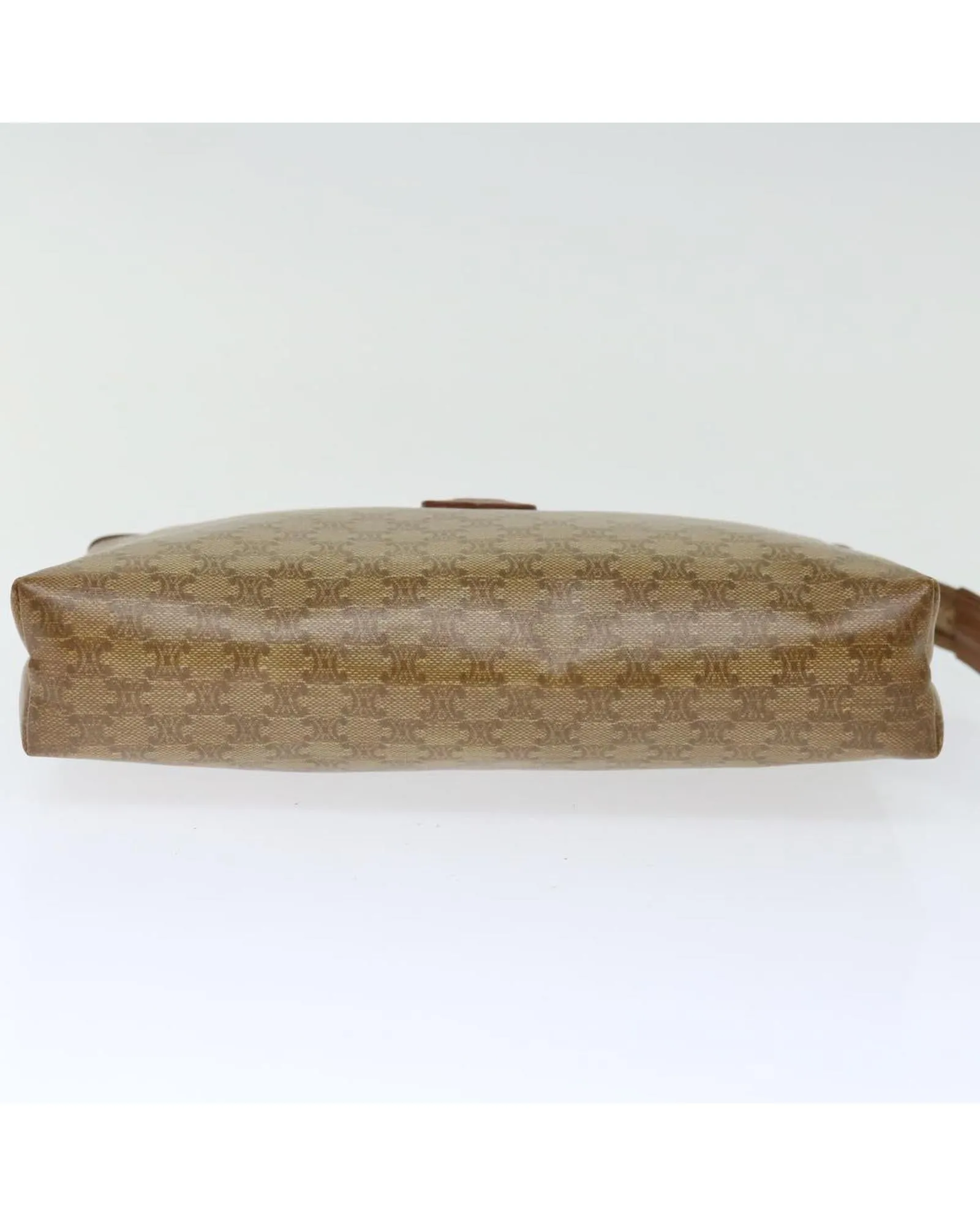 Beige Macadam Canvas Clutch Bag - Made in Italy (SKU: 72478)