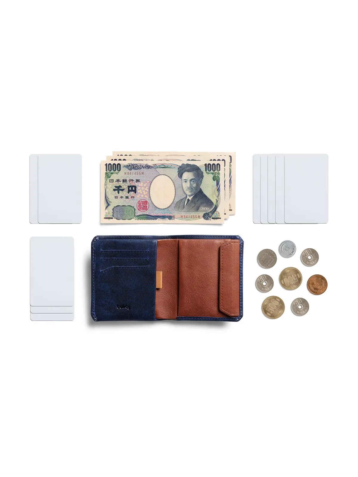 Bellroy Coin Wallet Ocean RFID