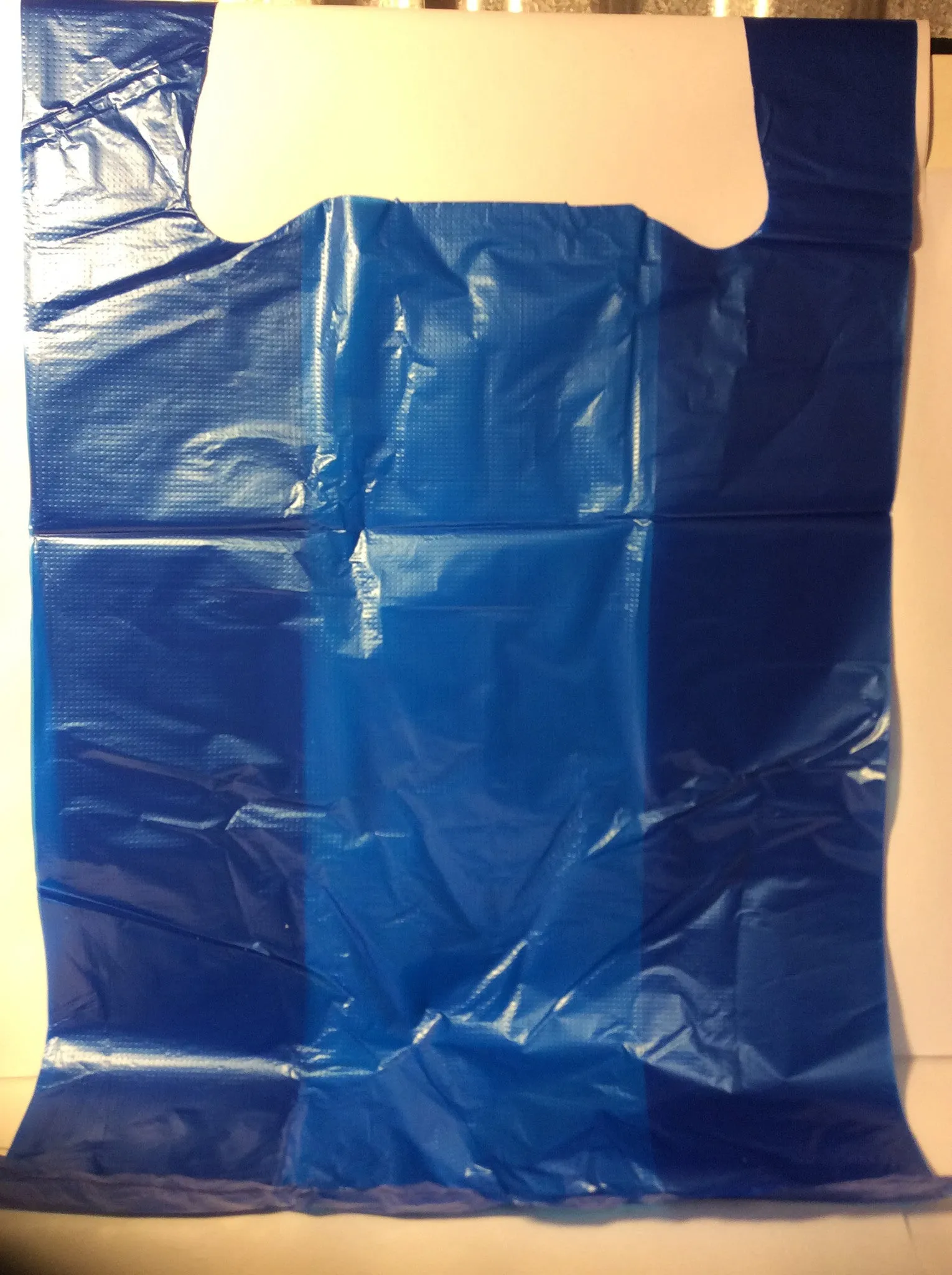 Blue Carrier Bag 11x17x21in-1000's-20%code-63