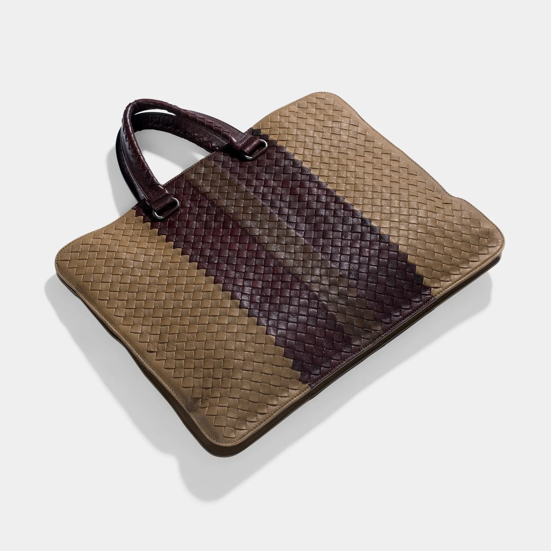 Bottega Veneta Intrecciato Multicolor Business Bag