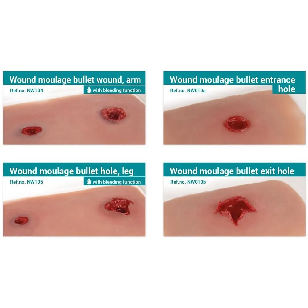 Bullet Perforation Wound Simulation Kit