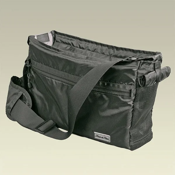 Calming Pooch Messenger Bag - Black