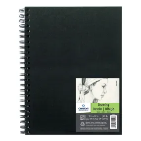 Canson Field Drawing Books 9in x 12in 90Lb 60Sheet Wire Bound