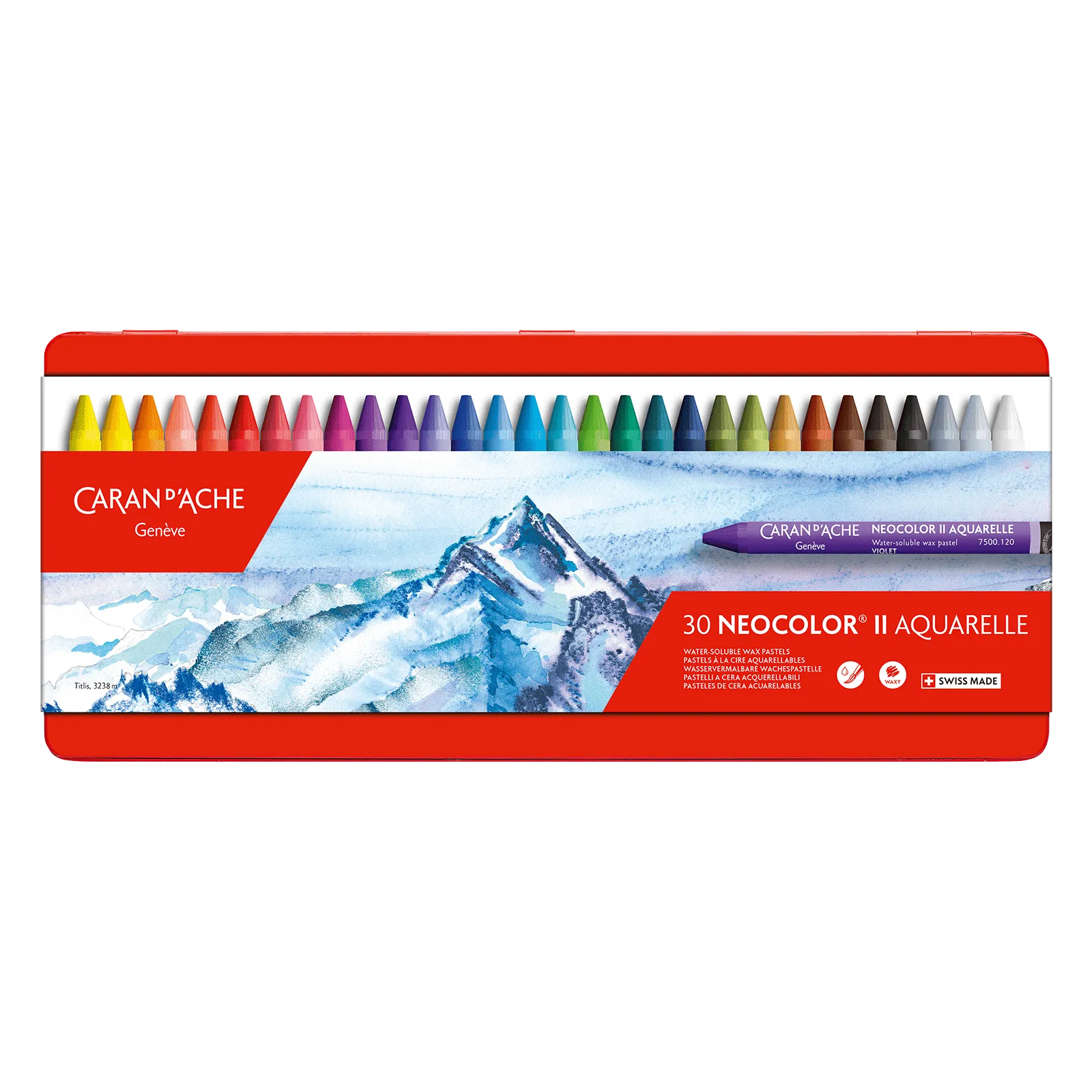 Caran d'Ache NEOCOLOR II Watersoluble Wax Pastel Sets