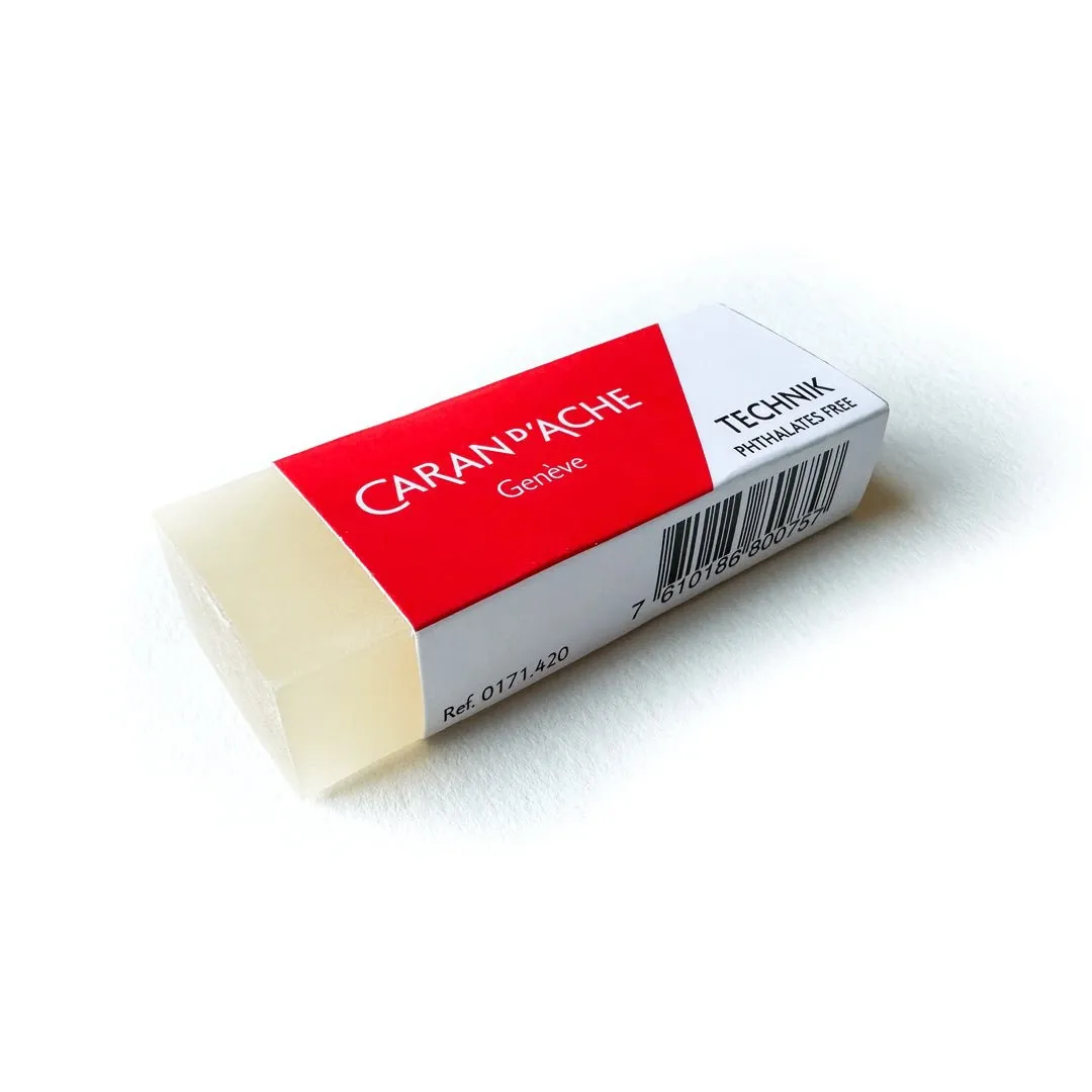 Caran d'ache "TECHNIK" Eraser - For Graphite Pencil and Lead