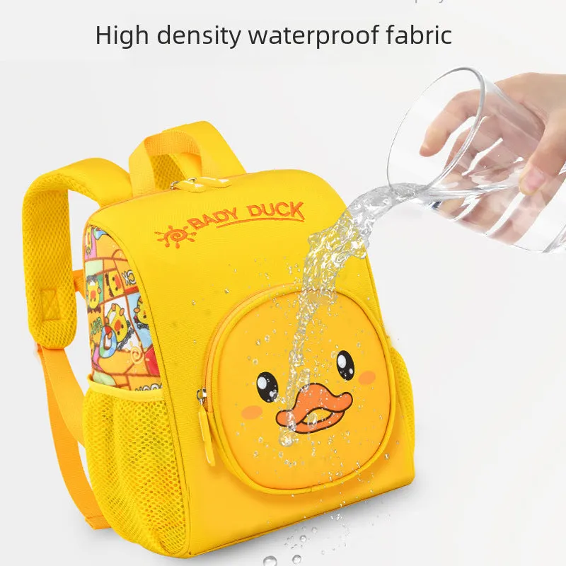 Cartoon Kindergarten Schoolbag - Waterproof Large Capacity Backpack