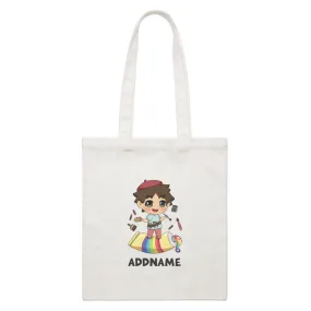 Children's Day Gift Series Artist Little Boy Addname  Canvas Bag