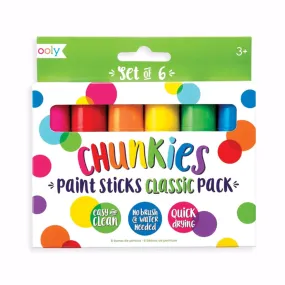 Chunkies Paint Sticks Classic - Set of 6