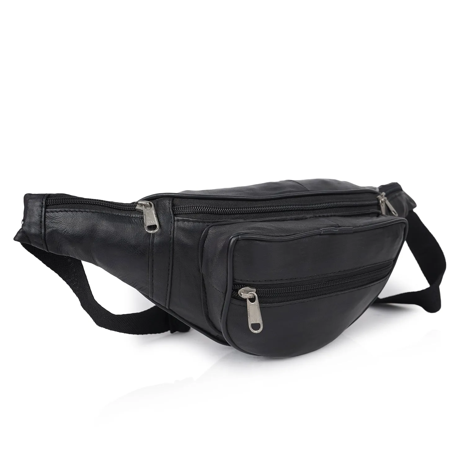 CIMONI Genuine Leather Casual Trendy Travel Shoulder Chest Hiking Waist Bag for Unisex