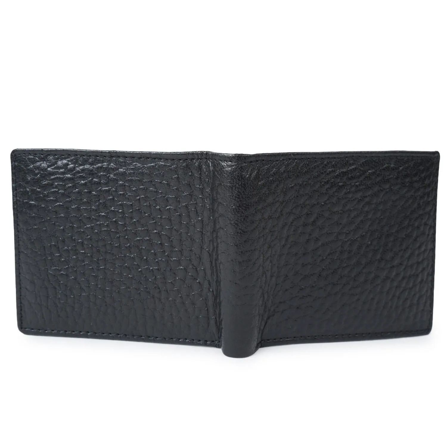 CIMONI Genuine Leather men wallet Black