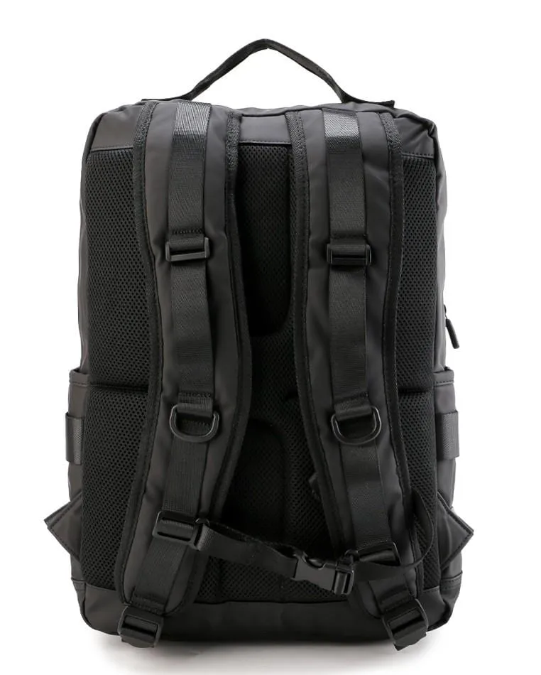 Coated Dry Tech Backpack - Black