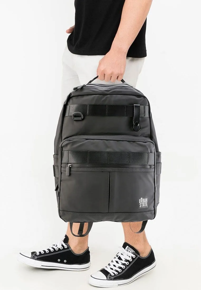 Coated Dry Tech Backpack - Black