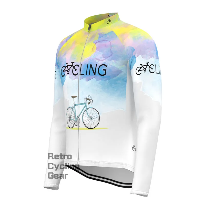 Coloured drawing Fleece Long Sleeve Jersey