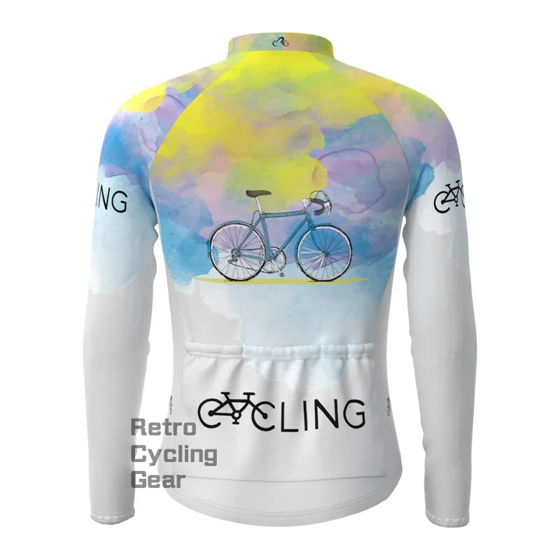 Coloured drawing Fleece Long Sleeve Jersey