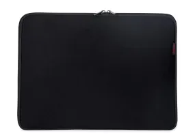 CoolBELL Water Resistant Nylon 15 inch Laptop Sleeve with 180 Degree Opening.(Black)