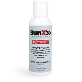 Coretex SunX SPF30 Sunscreen 4 oz. Bottle 71666 (12/case)