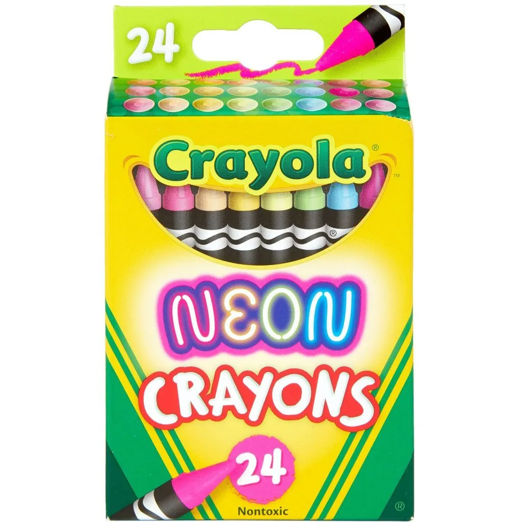 Crayola Crayons Neon 24ct