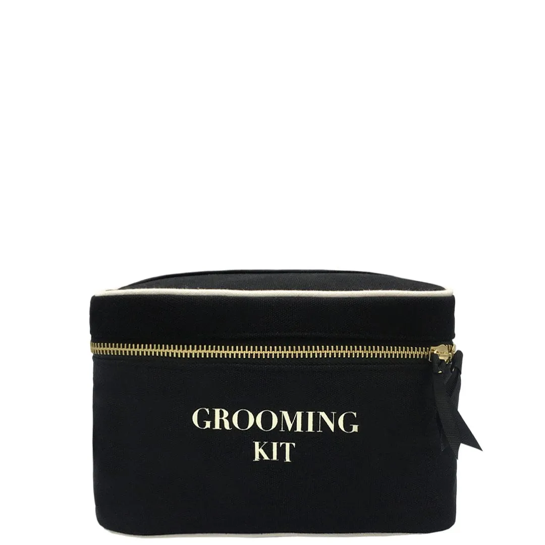 CUSTOM Grooming Kit Box, Laminated, Black