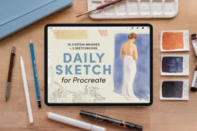 Daily Sketch – Procreate Brushes