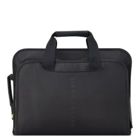 Delsey 2-Cpt Laptop Bag/Backpack 15.6" Black