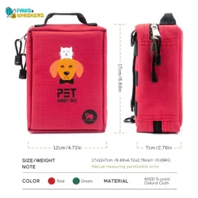 Dog First Aid Kit 160pcs Medical Case Pet Emergency Survival Kit Molle Pouch For Travel Hiking Camping Hunting