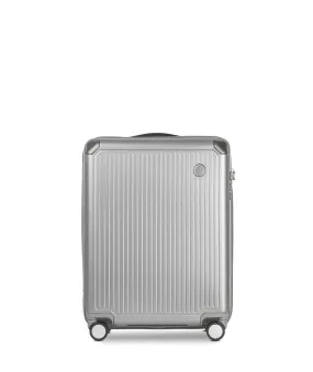 Echolac Shogun 20" 4 Double Wheel Cabin Luggage Trolley Silver - PC148 20 Silver