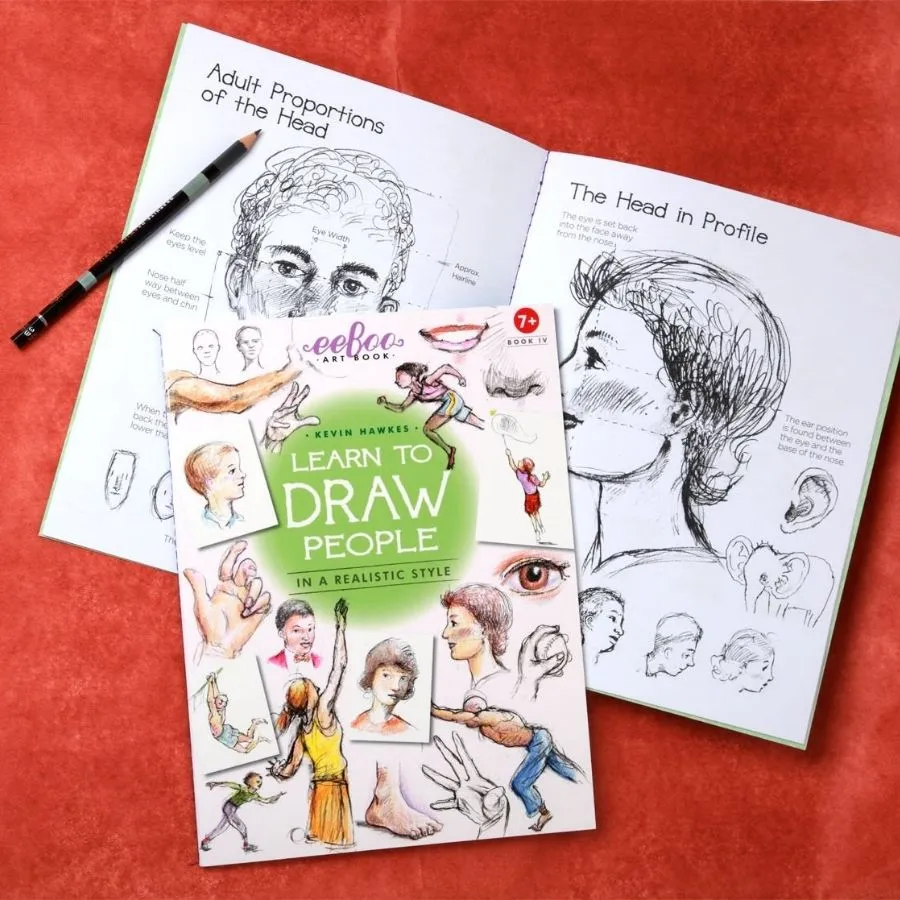 eeBoo - Art Book: Learn To Draw People with Kevin Hawkes