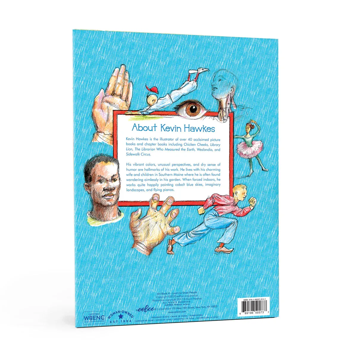 eeBoo Learn to Draw People Art Book