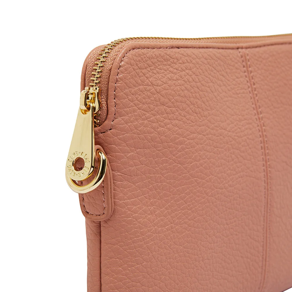 Elms   King Small Bowery Wallet/Clutch - Rose