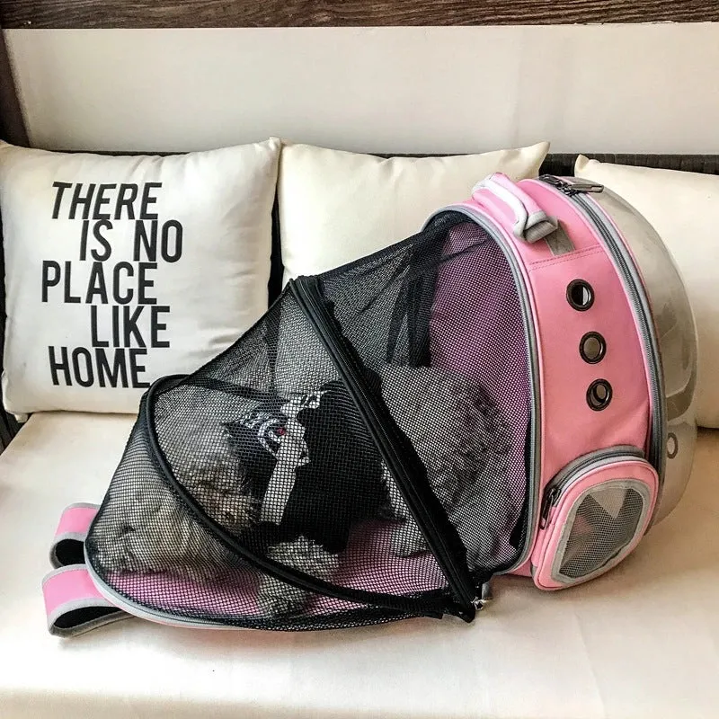 Expansion Cat and Small Breed Dog Space Cabin Bag