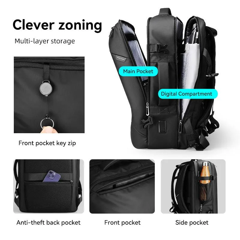 Explorer : Large capacity multi-layer multi-functional Backpack